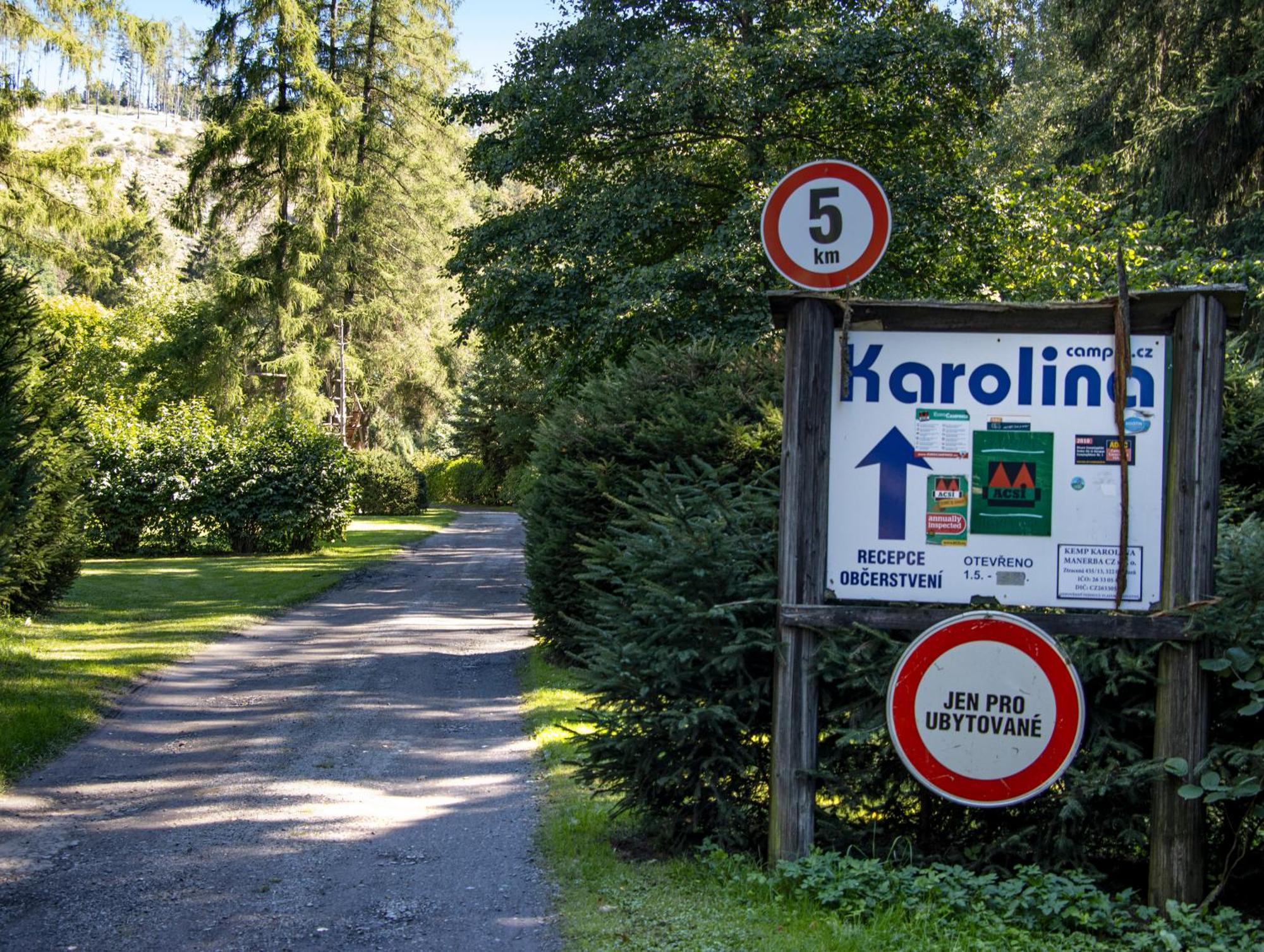 Hotel Camping Karolina Planá Exteriér fotografie