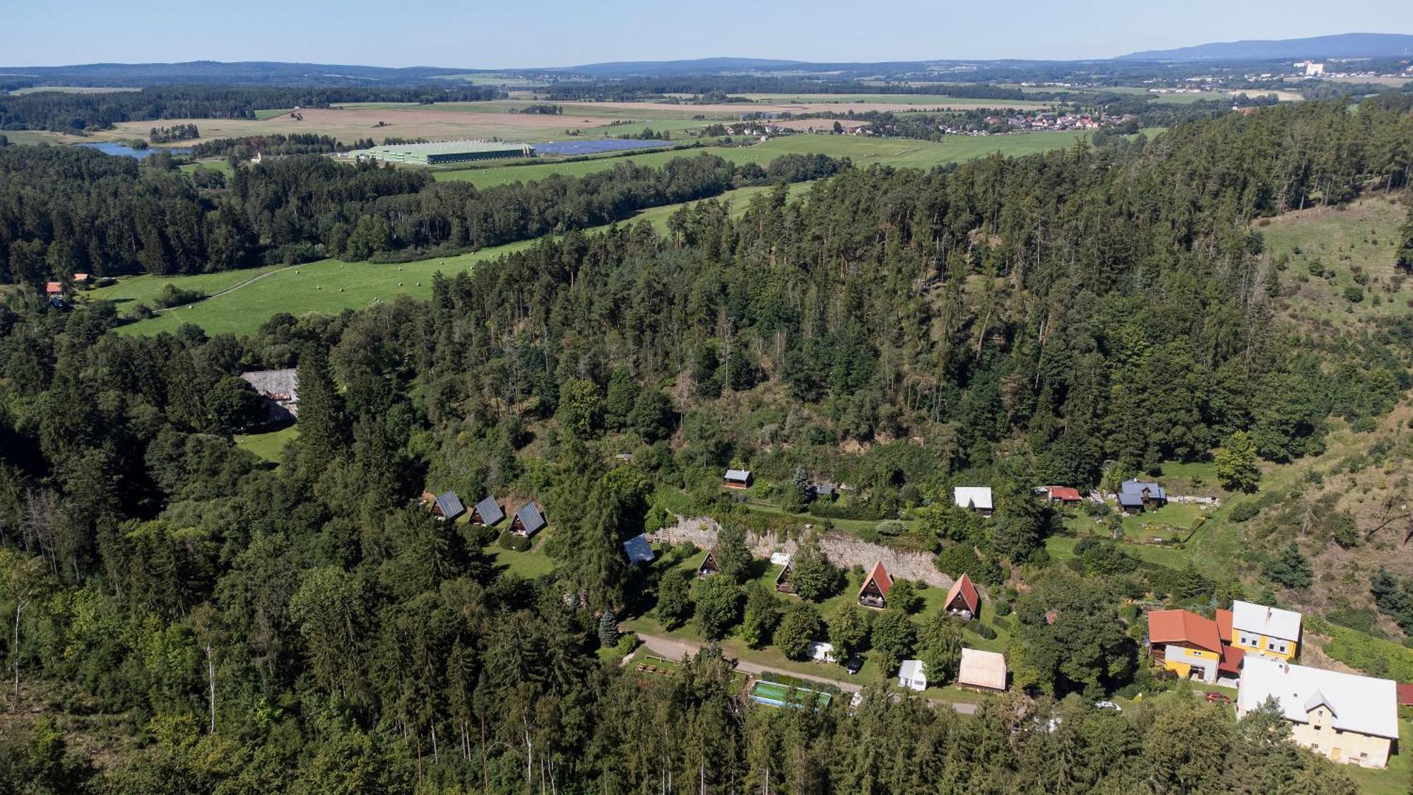 Hotel Camping Karolina Planá Exteriér fotografie